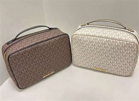 toiletry bag michael kors|Michael Kors small cosmetic bag.